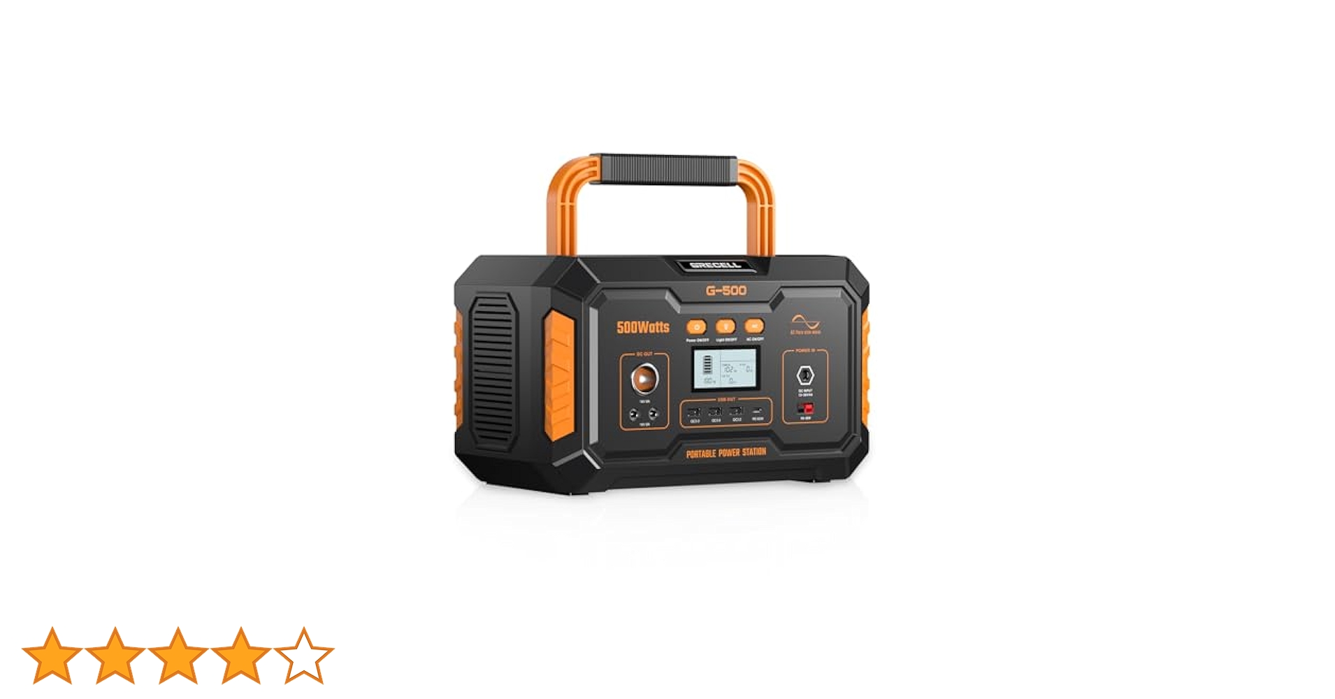 Amazon.co.jp: GRECELL ポータブル電源 519wh大容量 500W出力